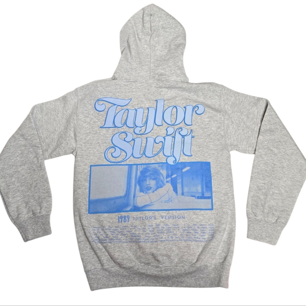 TAYLOR SWIFT from‎ the vault 1989 Taylor's Version gray hoodie sweatshirt S